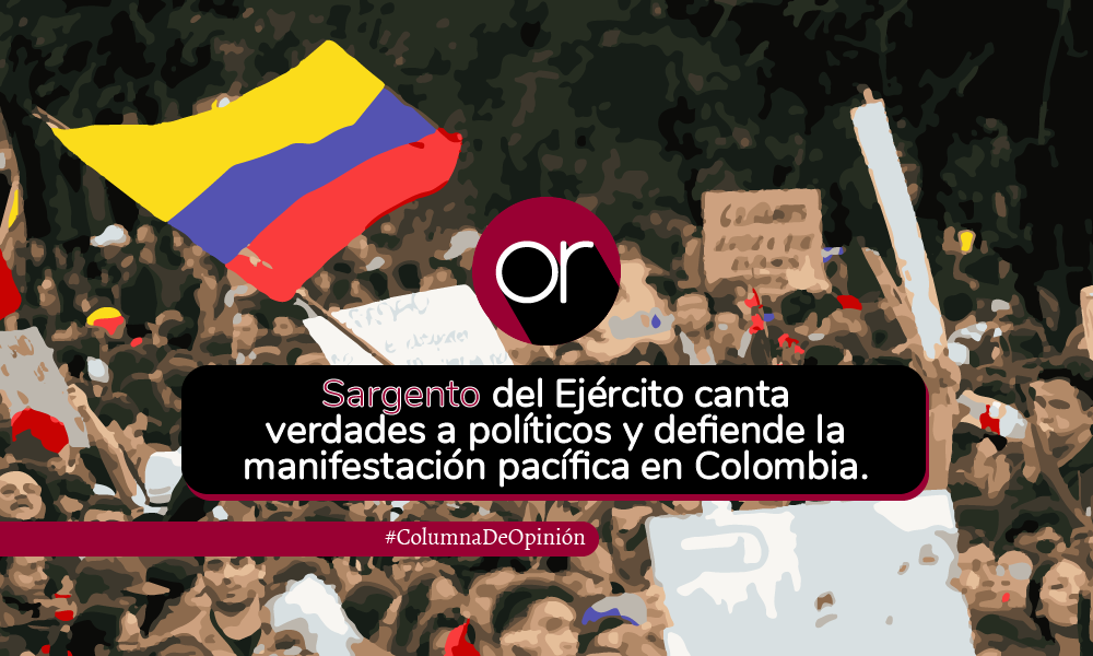 «Las Fuerzas Armadas no están para ser idiota útil de ningún político de turno», sargento a María Fernanda Cabal